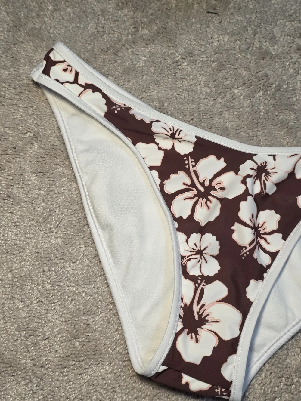 Wild‎ Fable Brown Floral Bikini Bottom